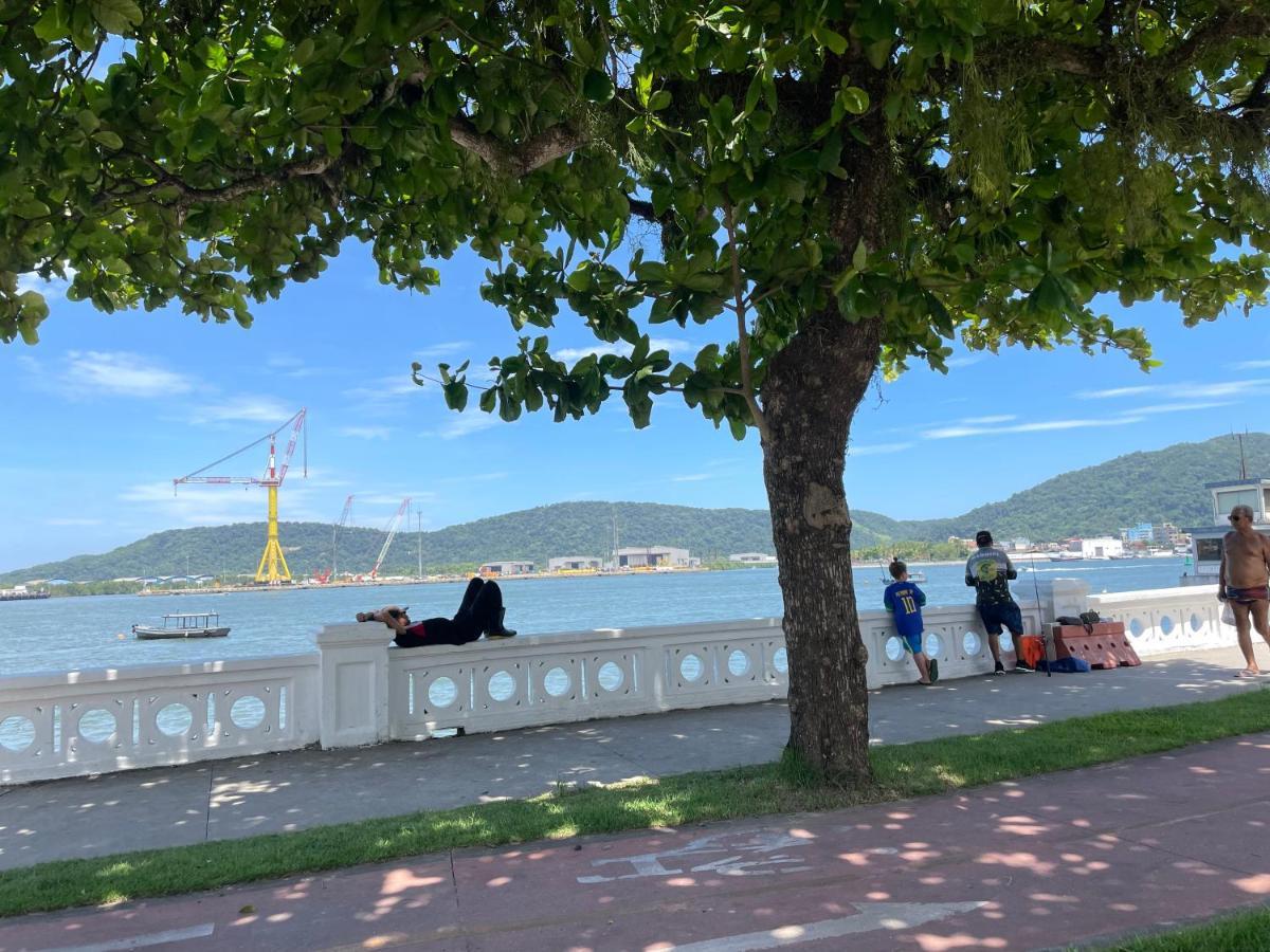 Praia Gonzaga, Santos Buitenkant foto