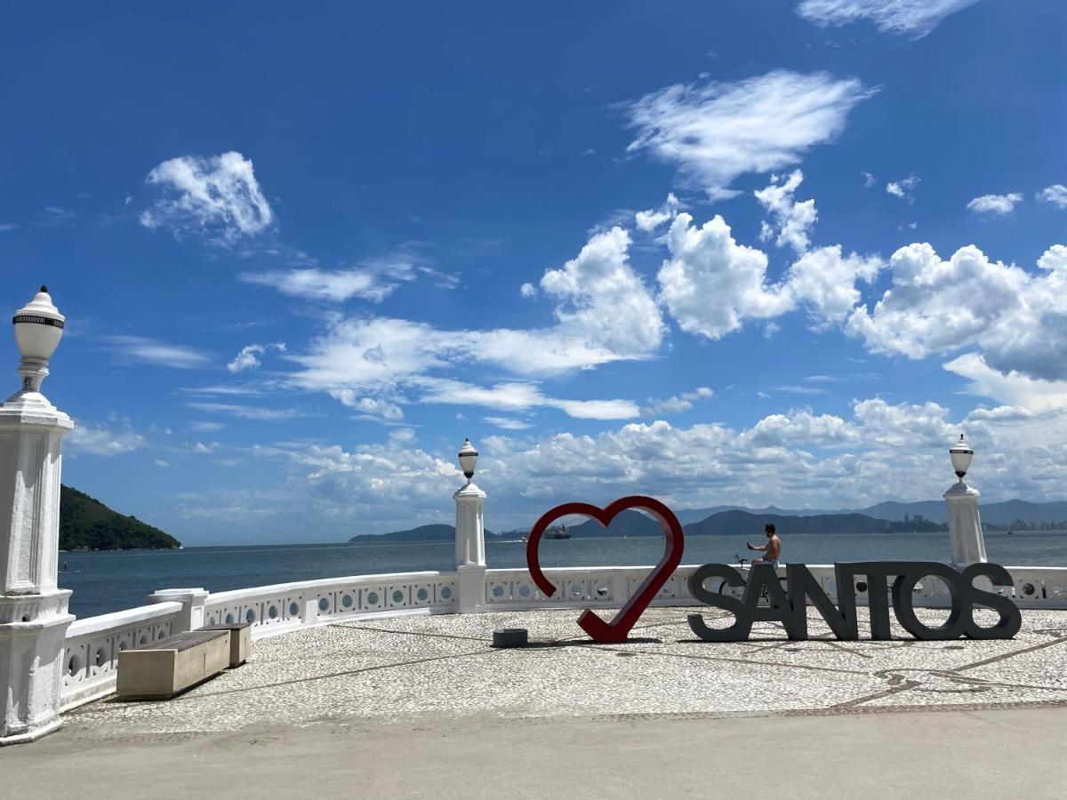 Praia Gonzaga, Santos Buitenkant foto